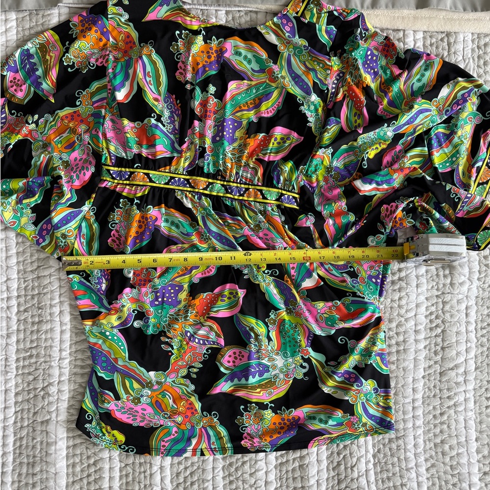 Trina Turk Multicolor Mini Dress, Size Medium - Picture 6 of 7